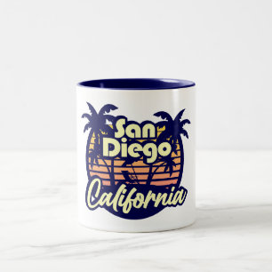 San Diego California Två-Tonad Mugg
