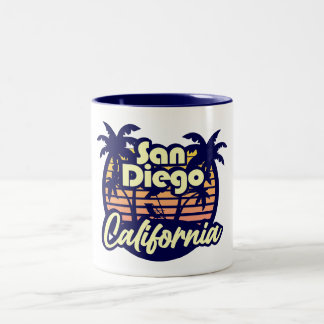 San Diego California Två-Tonad Mugg