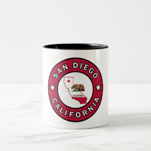 San Diego California Två-Tonad Mugg
