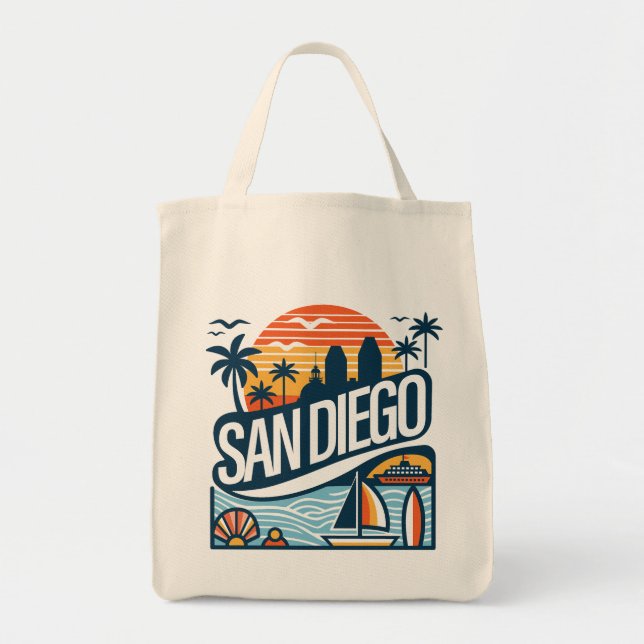 San Diego California Tygkasse (Framsidan)