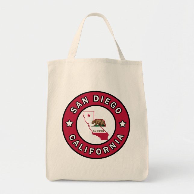 San Diego California Tygkasse (Framsidan)