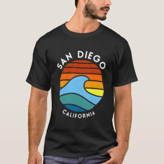San Diego California-våg T Shirt