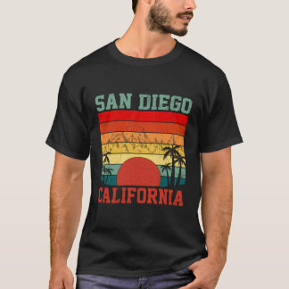 San Diego California Vintage Souvenir Gifts Manar  T Shirt