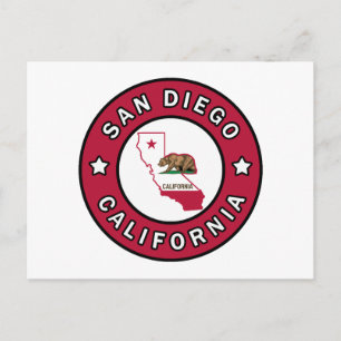 San Diego California Vykort