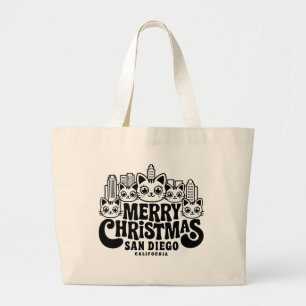 San Diego City California God jul Cats USA Jumbo Tygkasse