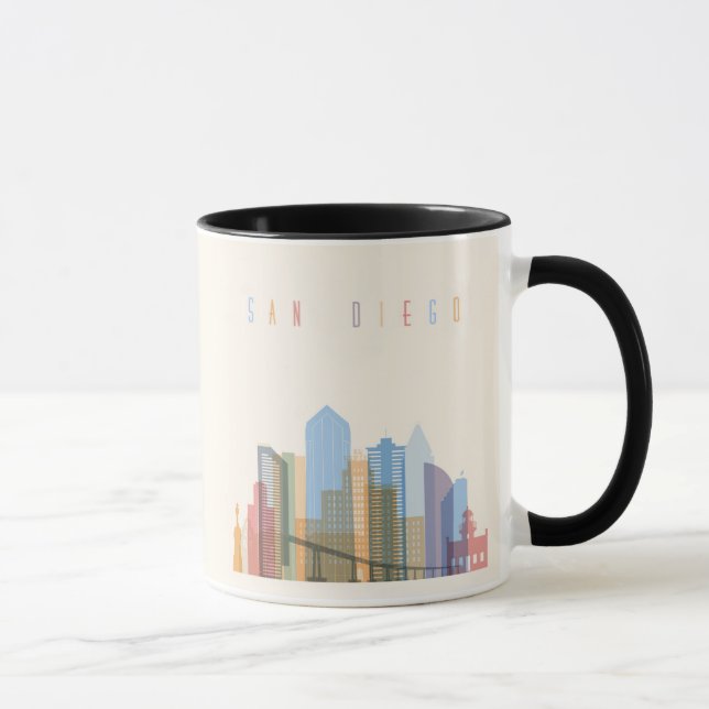 San Diego City Skyline Mugg (Höger)
