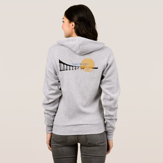 San Diego Coronado Bridge T Shirt (Hel baksida)