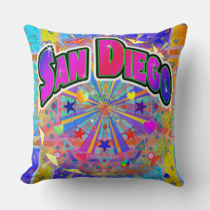 San Diego Cosmic Unity Pillow Kudde
