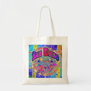 San Diego Cosmic Unity Tote Bag Tygkasse