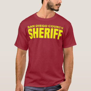 San Diego County California sheriff Deputies T Shirt