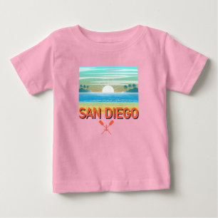 San Diego Design - Baby Bra Jersey T-Shirt
