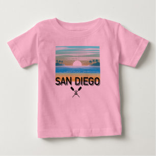 San Diego Design - Baby Bra Jersey T-Shirt