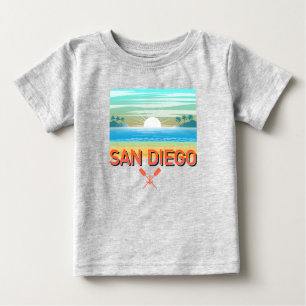 San Diego Design - Baby Bra Jersey T-Shirt