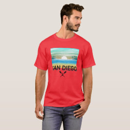 San Diego Design - Basic Mörk T-Shirt