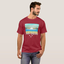 San Diego Design - Basic Mörk T-Shirt