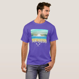 San Diego Design - Basic Mörk T-Shirt