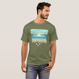 San Diego Design - Basic Mörk T-Shirt