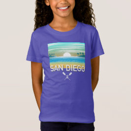 San Diego Design - Girls Bra Jersey T-Shirt