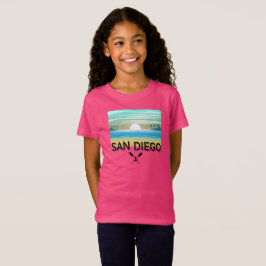 San Diego Design - Girls Bra Jersey T-Shirt