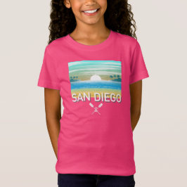 San Diego Design - Girls Bra Jersey T-Shirt