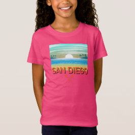 San Diego Design - Girls Bra Jersey T-Shirt