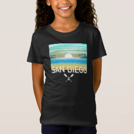 San Diego Design - Girls Bra Jersey T-Shirt