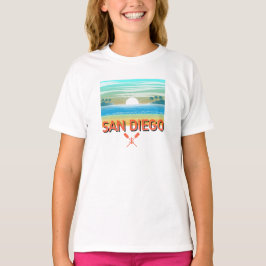 San Diego Design - Girls'Basic T-Shirt