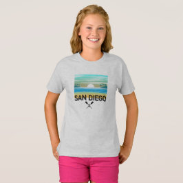 San Diego Design - Girls'Basic T-Shirt