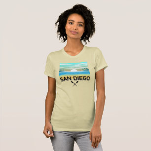 San Diego Design - Kvinnor Bella+Canvas Slim Fit T Shirt