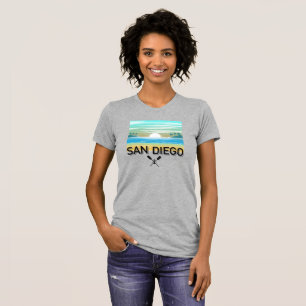 San Diego Design - Kvinnor Bella+Canvas Slim Fit T Shirt