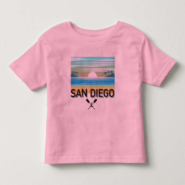 San Diego Design - Småbarn Bra Jersey T-Shirt (Framsida)