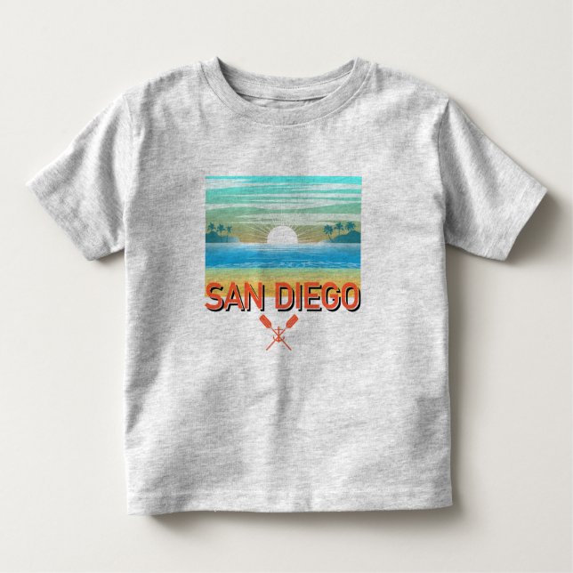 San Diego Design - Småbarn Bra Jersey T-Shirt (Framsida)