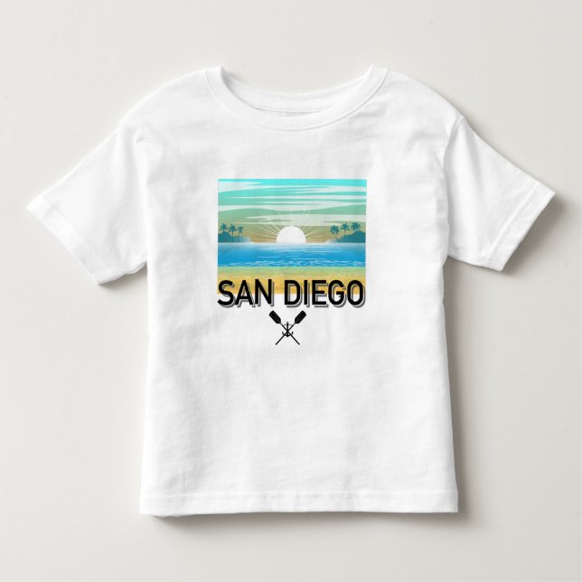San Diego Design - Småbarn Bra Jersey T-Shirt (Framsida)