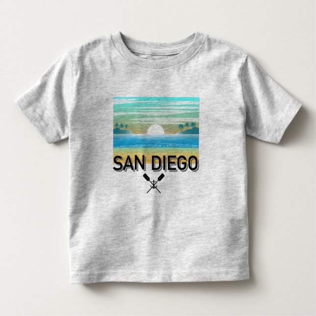 San Diego Design - Småbarn Bra Jersey T-Shirt (Framsida)
