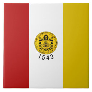 San Diego flagga Kakelplatta