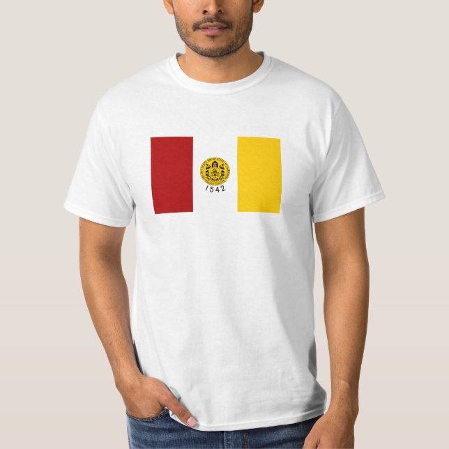 San Diego flagga Tee (Framsida)