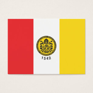 San Diego flagga Visitkort