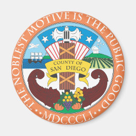 San Diego-förseglingen Magnet