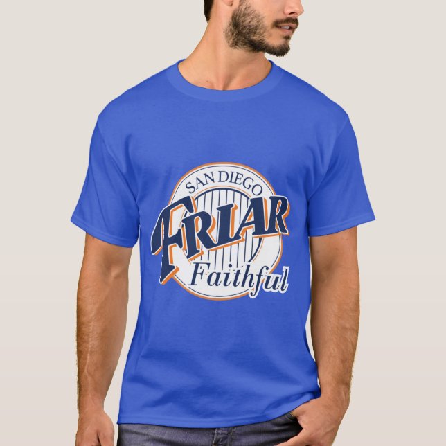 San Diego Friar Faithful T Shirt (Framsida)