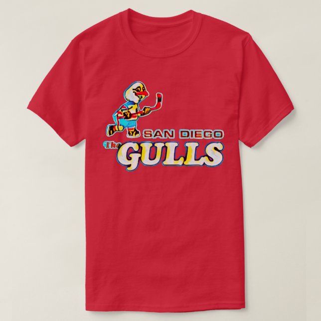 San Diego Gulls Hockey T Shirt (Design framsida)