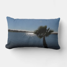 San Diego Handflatan Träd Dekorativ kudde