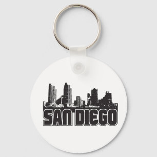 San Diego horisont Nyckelring