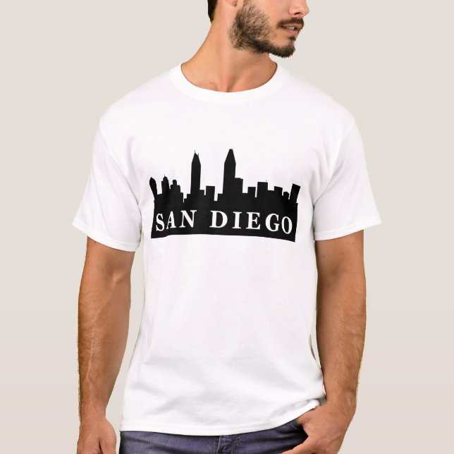 San Diego horisont T Shirt (Framsida)