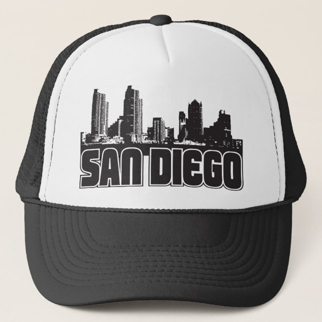 San Diego horisont Truckerkeps (Framsida)