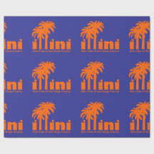 San Diego Illini Wrapping Papper