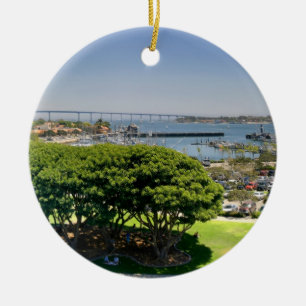 San Diego Julgransprydnad Keramik