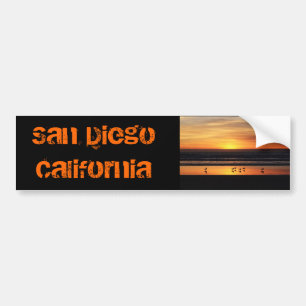 San Diego Kalifornien Bildekal