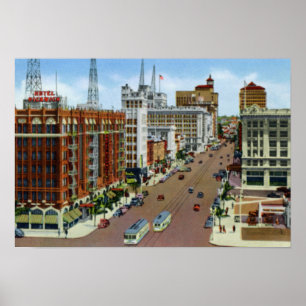 San Diego Kalifornien Broadway Poster