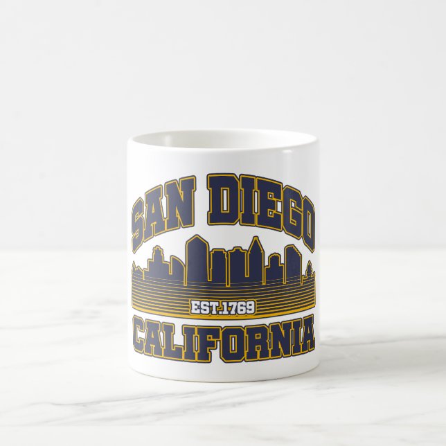 San Diego,Kalifornien Kaffemugg (Center)
