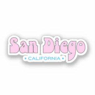 San Diego Kalifornien Klistermärken